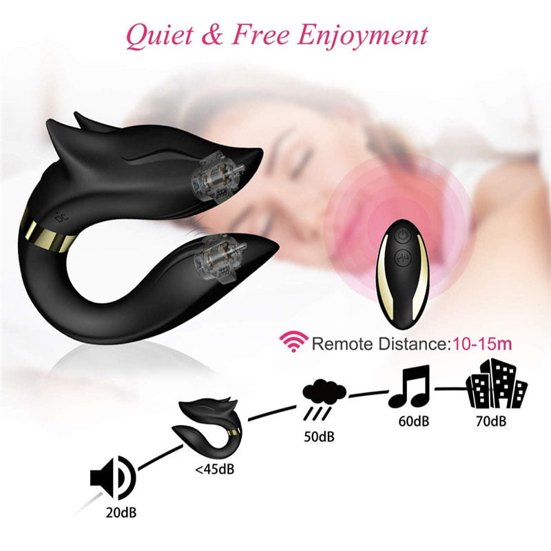Clitoral Vibrator G Spot Wearable Vibrators C Shape Stimulator Adult Sex Toys with Remote Control for Women and Couples - Image 4