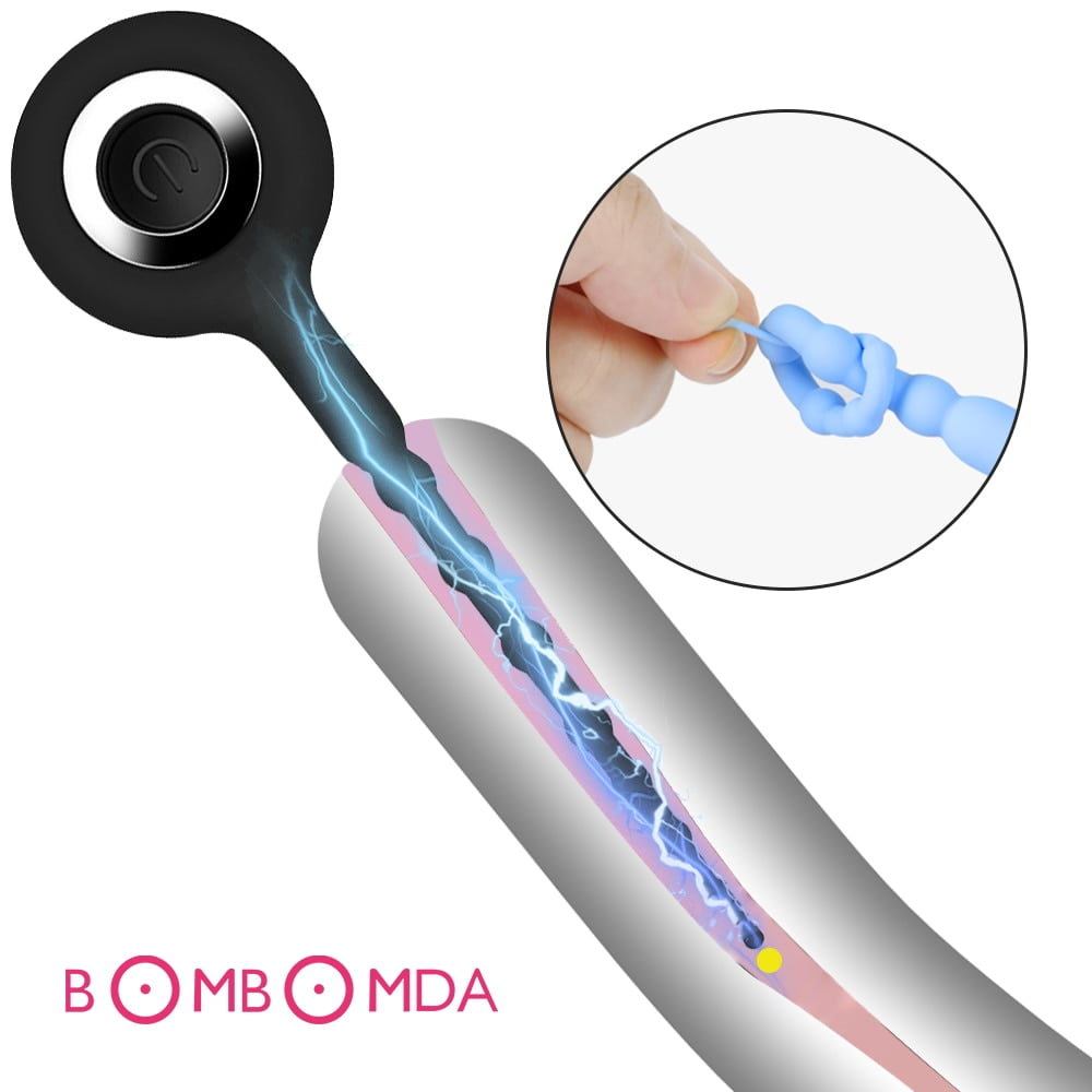 Penis Urethral Plug Vibrator For Men Urethra Dilators...